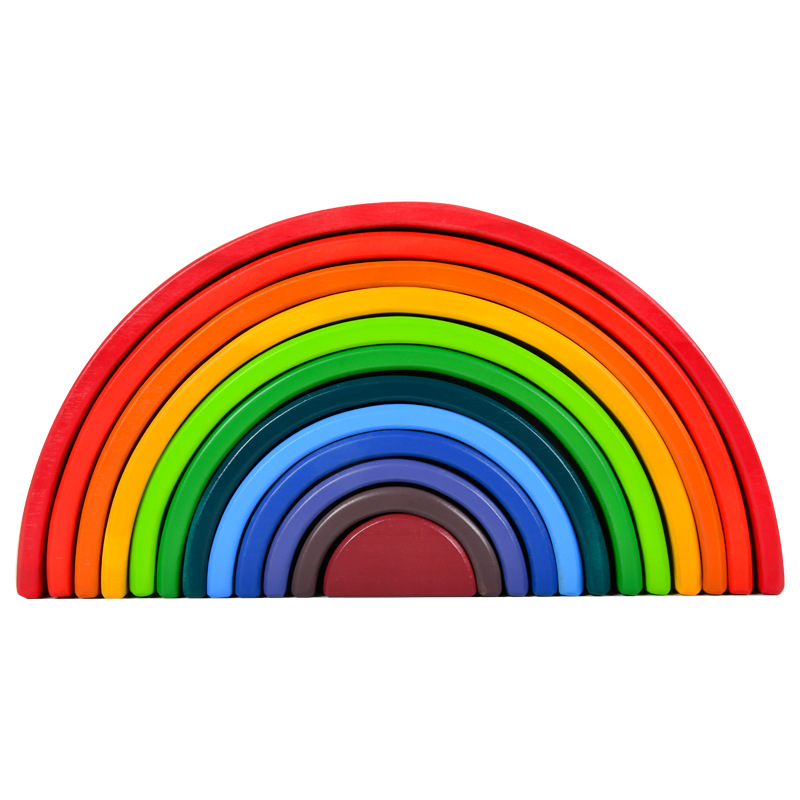 Komplet igrač za otroke stare od 2 do 3 leta 2 Mavrica - Rainbow