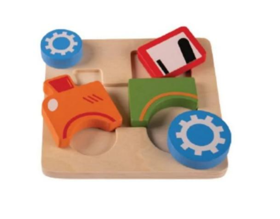 Sestavljanka za malčke Traktor 1 Sestavljanka za malčke Traktor