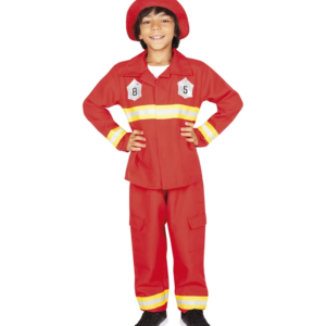 Gasilec 3-4 let (98-104 cm) pustni kostum